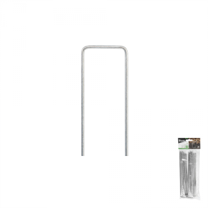 Pino metálico galvanizado em forma de “U” – 15cm