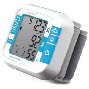 Monitor de pressão arterial digital de pulso Multi Saúde HC204 Multilaser