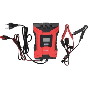 Carregador de Baterias Inteligente 2-6A, 6-12V – Mader