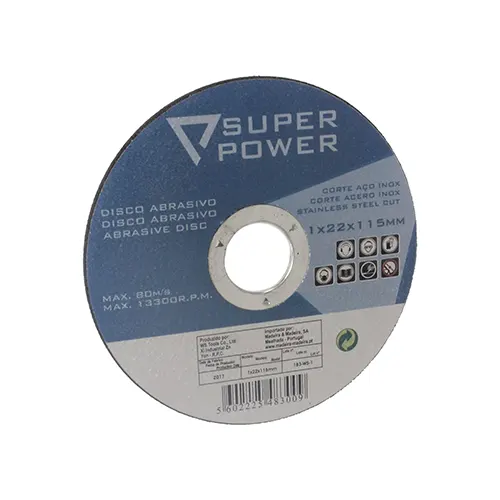 Disco Abrasivo 115mm, Corte Inox – Super Power