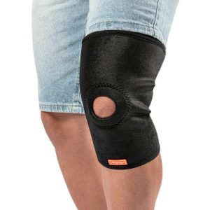 Joelheira com reforço patelar Hidrolight cano longo