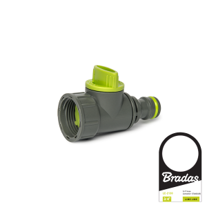 LIME LINE Adaptador de torneira com válvula – 3/4″ fêmea