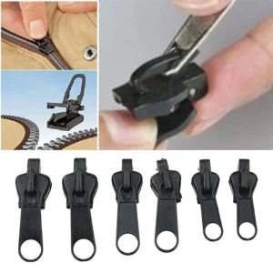 Kit de Reparação de Fechos Instantâneos 6 Peças - Reparação Rápida e Fácil de Fechos Danificados