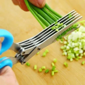 Tesoura de Cozinha Multicorte com 5 Lâminas