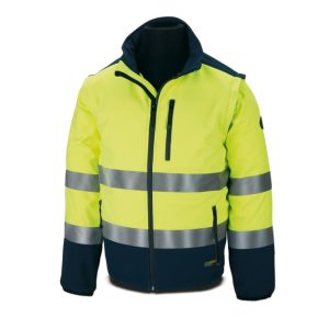 Casaco Softshell Alta Visibilidade