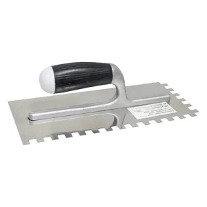 Talocha de Pedreiro Dentada Inox, 280x130mm Mader