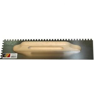 Talocha de Pedreiro Dentada Aço Carbono, 500x120mm – Mader